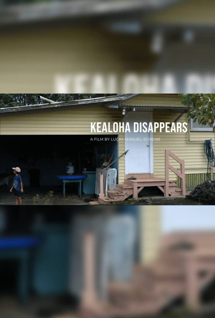 A person walking in front of a house.